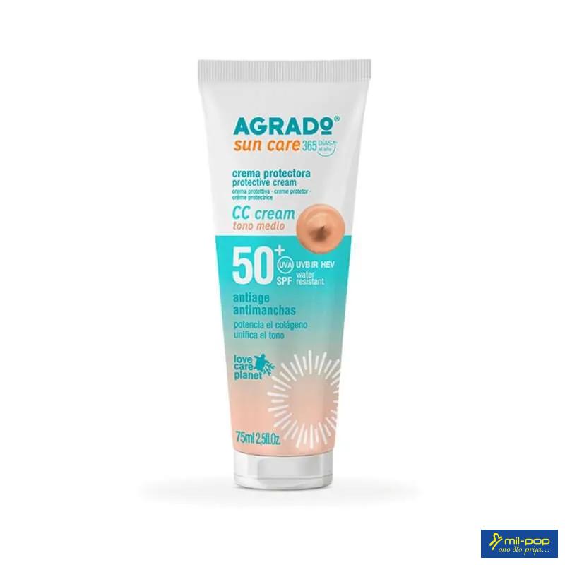 AGRADO KREMA ZA LICE SPF50+ CC 75ML