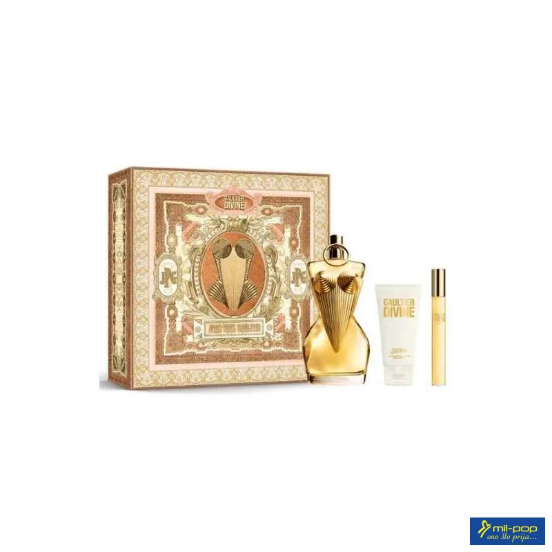JPG DIVINE (L) 100ml + BL 75ml + EDP 10ml  SET EDP 