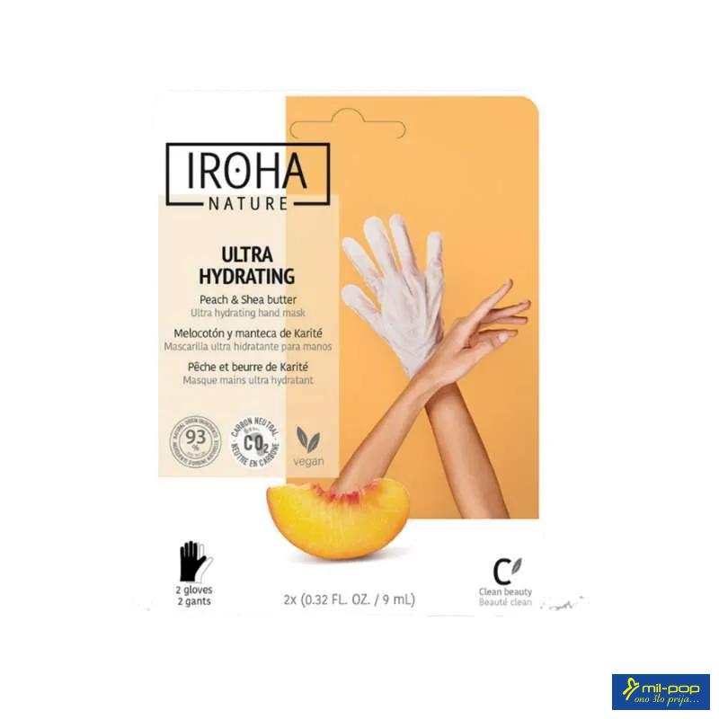 IROHA PEACH MASKA ZA RUKE I NOKTE 1 PAR RUKAVICA 