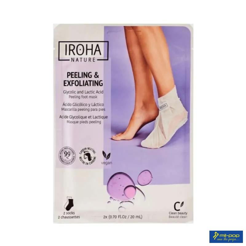 IROHA PILING & EXFOLIATION MASKA ZA NOGE 1 PAR CARAPA 