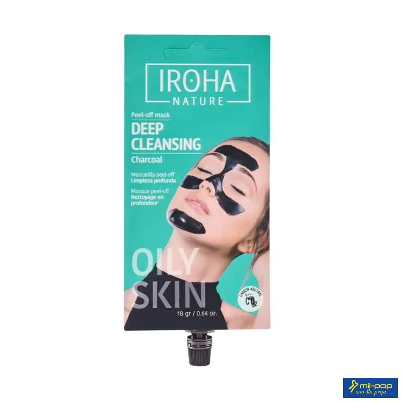 IROHA DETOX MASKA PEEL-OFF CHARCOAL 