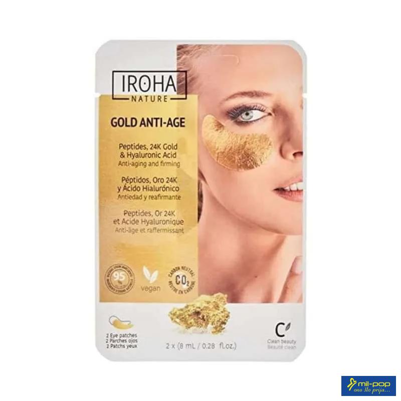 IROHA DIVINE GOLD TRAKE ZA PODRUCJE OKO OCIJU 1 TRETMAN 