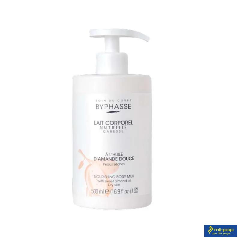 BYPHASSE BODY MILK MOISTUR.D AMANDE PUMP 500 ML