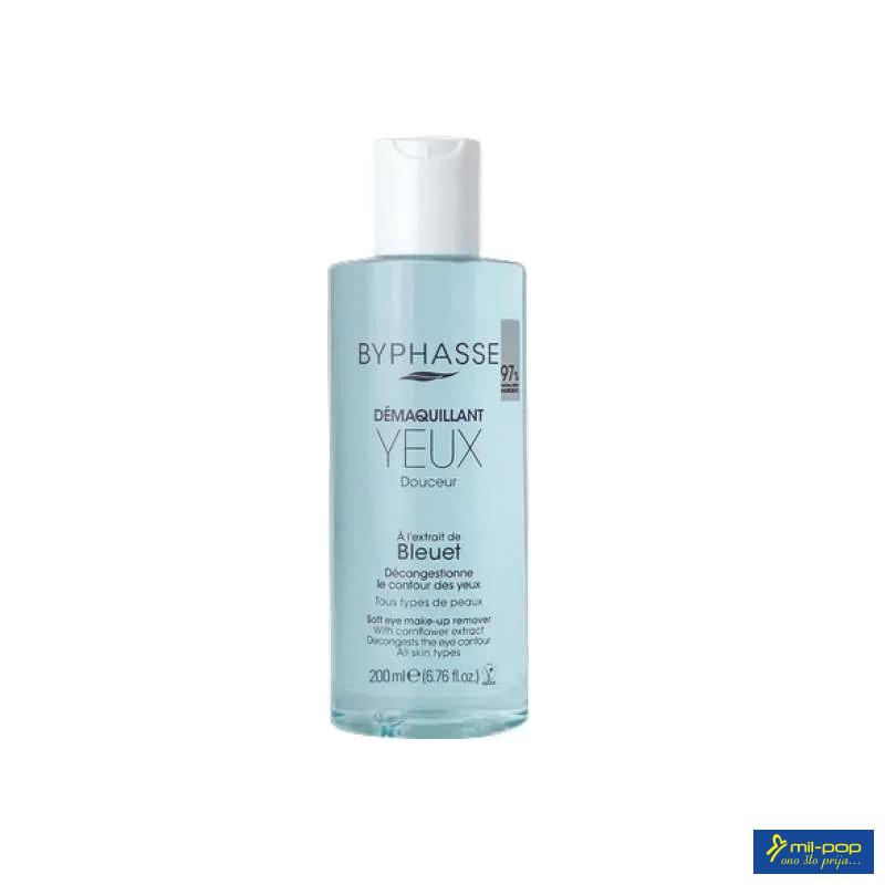 BYPHASSE SOFT EYE MAKE REMOVER CORNFLOWER