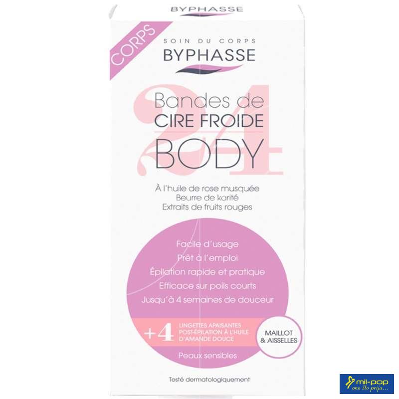 Byphasse Trake Za Depilaciju Za Bikini I Pazuh Mil Pop