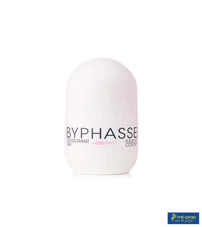 BYPHASSE ROLL-ON 24H COTTON FLOWER  PROMO CAPSUL 20ML 