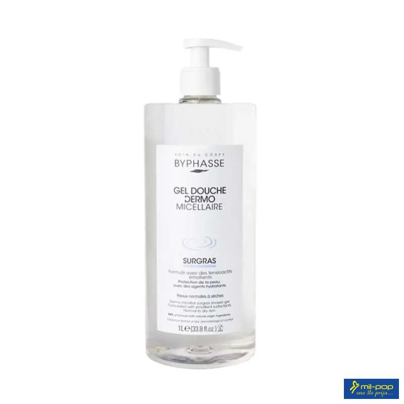 BYPHAS. GEL ZA TUSIRANJE DERMO MICELLAR NORMALNA I SUVA KOZA 1L