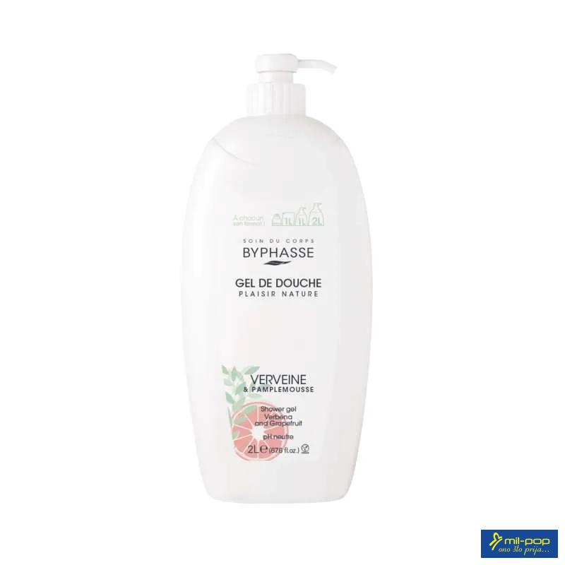 BYPHASSE GEL ZA TUŠIRANJE VERBENA&GRAPERFRUIT 2L 