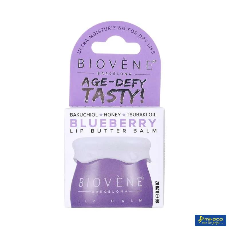BIOVENE LIP BUTTER BALM AGE-DEFY ULTRA MOISTURIZING FOR DRAY&CHAPPED LIPS BLUBERRY+BAKUCHIOL