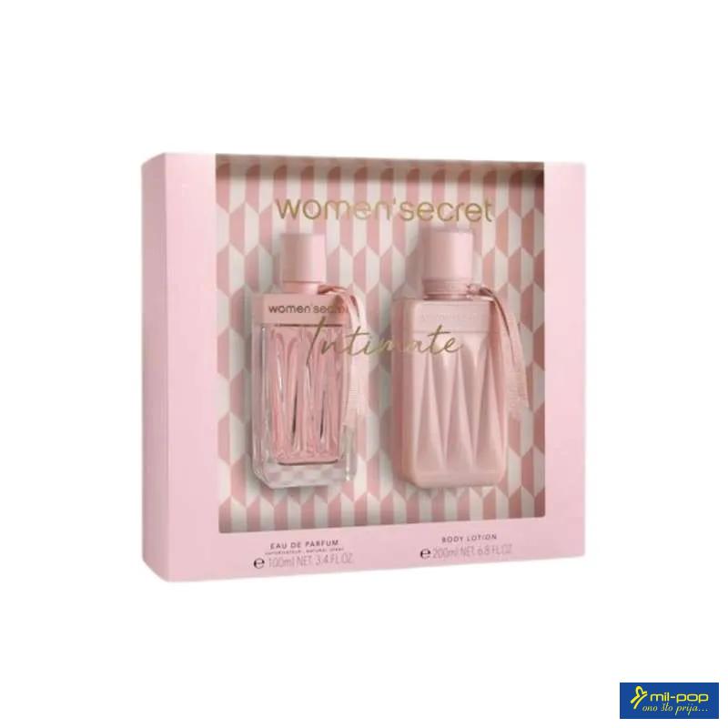 WOMEN SECRET INTIMATE GIFT SET EDP 100ML + BODY LOTION 200ML 