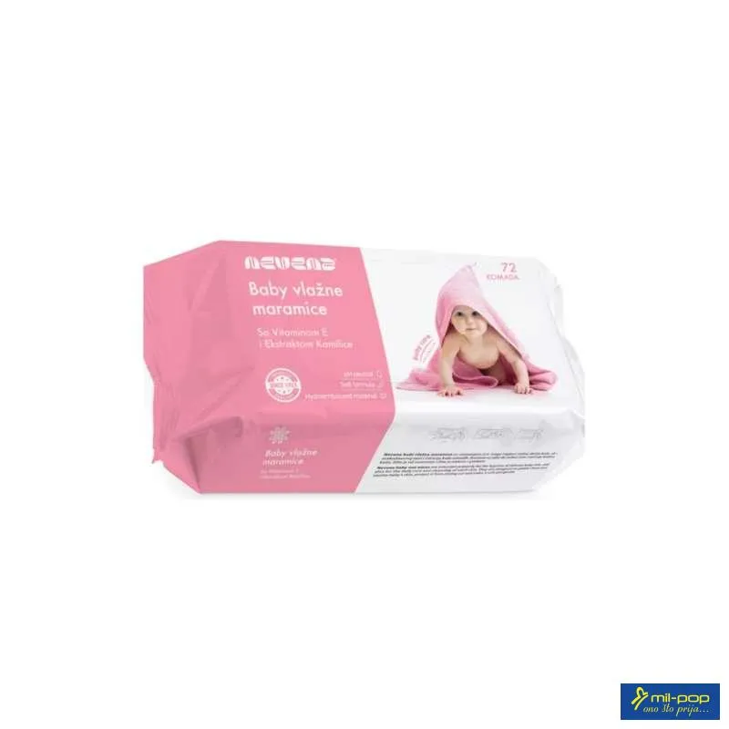 Nevena baby vlaĹľne maramice 72/1 roze 