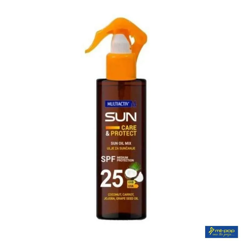 MULTIACTIV SUN C&P ULJE ZA SUN?ANJE SPF 25 SPRAY 200ML