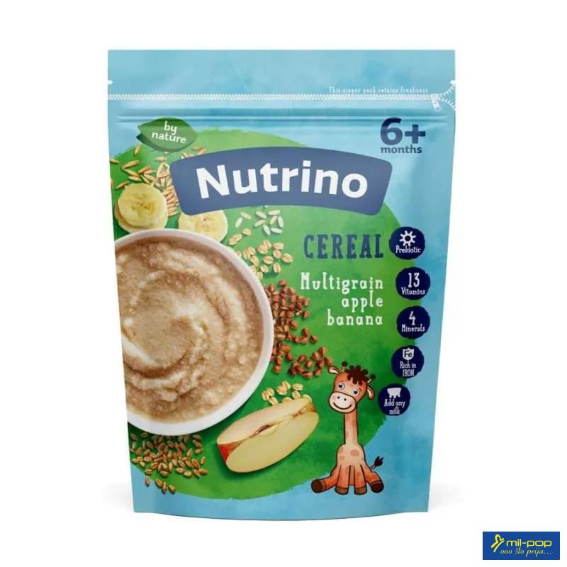NUTRINO BEZMLIJEČNA  KAŠA 5 ŽITARICA  JABUKA BANANA 200G 