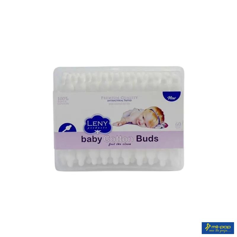 LENY BIO STAPICI ZA USI BABY 60 KOM