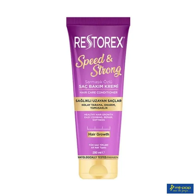 RESTOREX MASKA ZA KOSU SPEED&STRONG 250ML