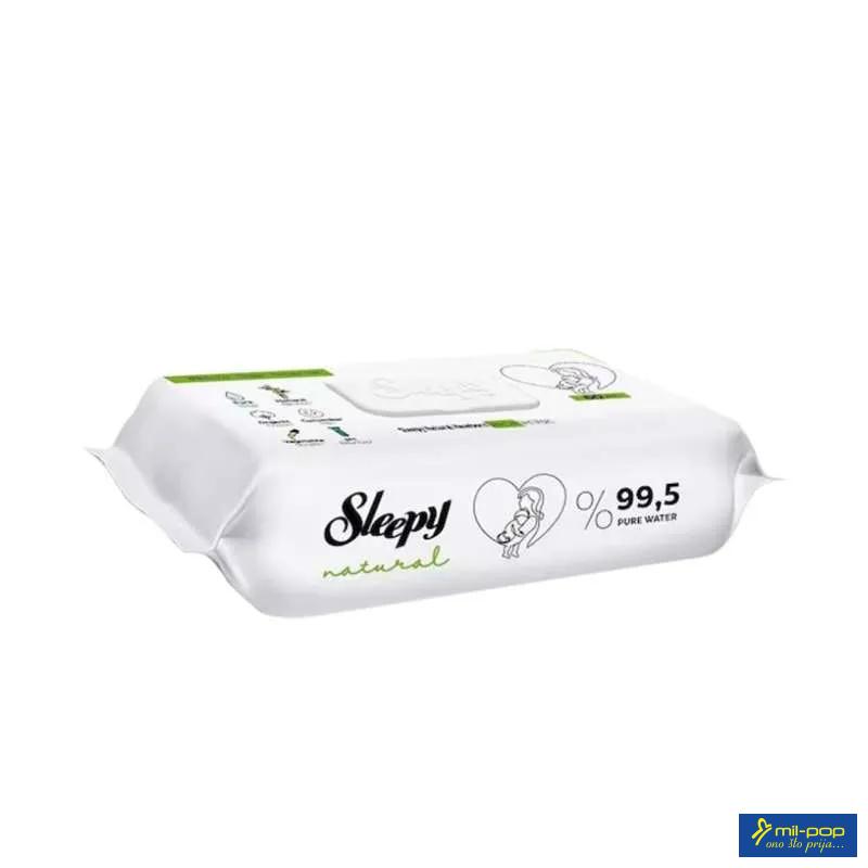 SLEEPY VLAZNE MARAMICE NATURAL 60 KOM
