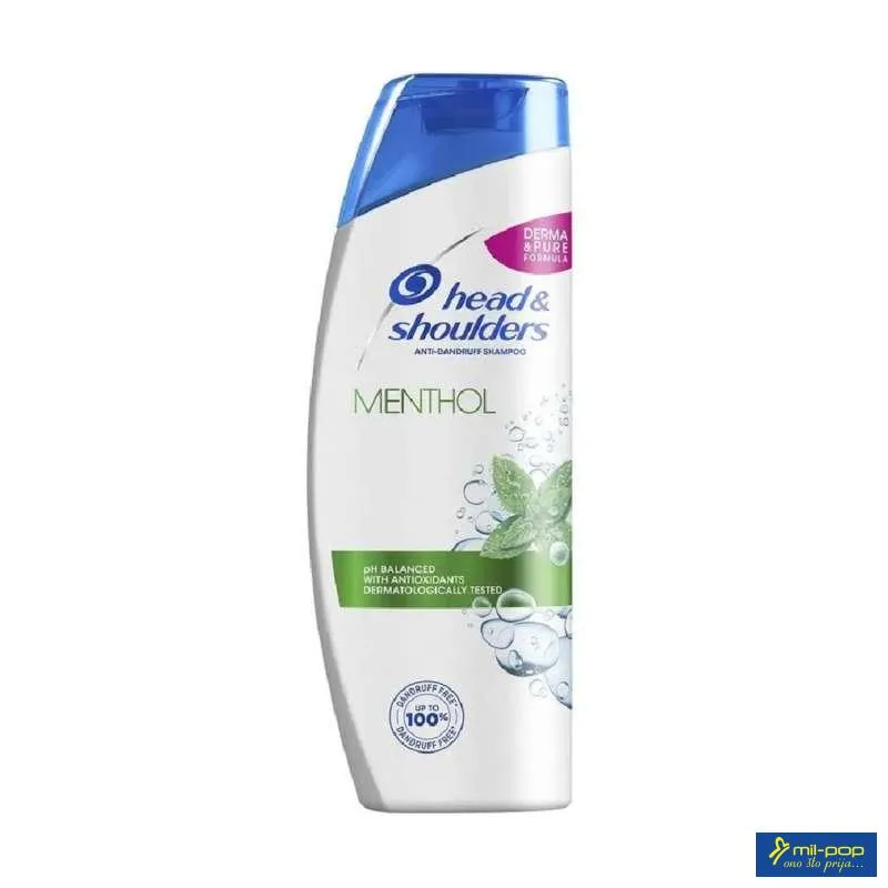 HEAD&SHOULDERS ŠAMPON ABS MENTHOL 500ML SEE 