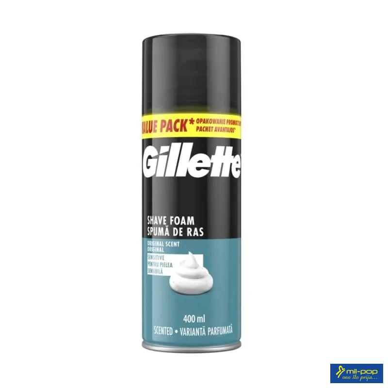 GILLETTE PJENA ZA BRIJANJE SENSITIVE 400ML 