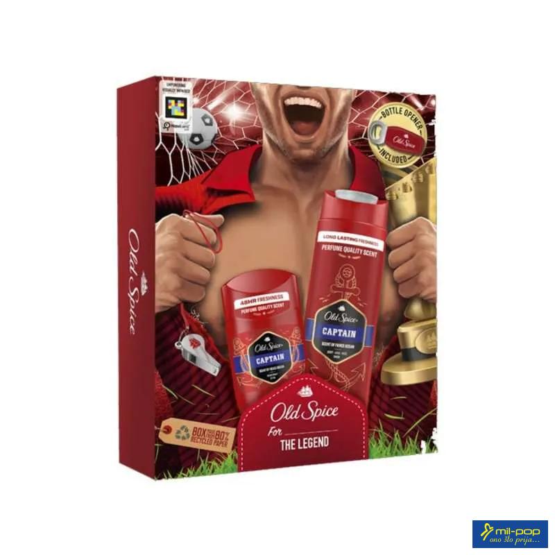 OLD SPICE SET XMS24 CPN FOOT ST SG BOTTLE OP SEE