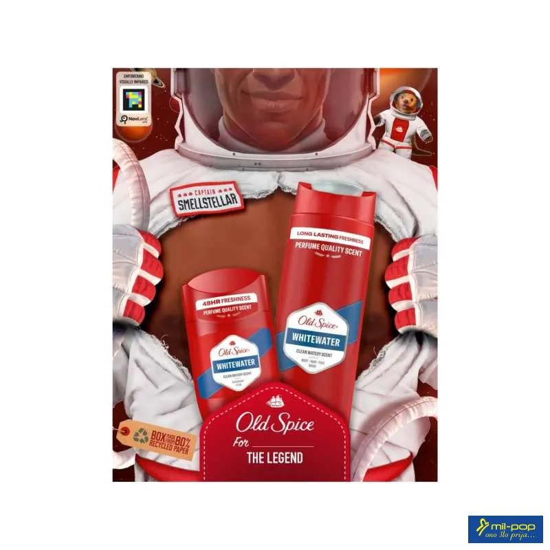 OLD SPICE SET XMS24 BASE WW ASTRONAUT ST SG SEE 