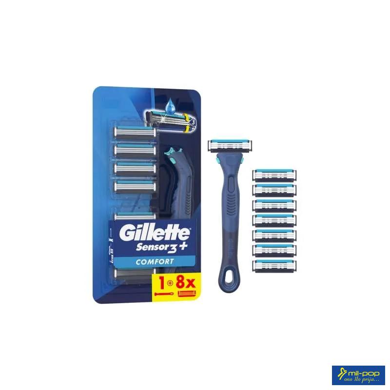 GILLETTE BRIJAČ SENSOR COMFORT + DOPUNA 