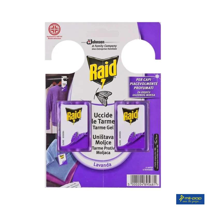 RAID INSEKTICID GEL PROTIV MOLJACA 2/1 LAVANDA 