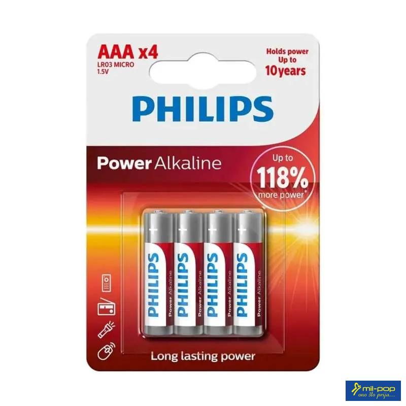 BATERIJA PHILIPS UL.LR03 4/1 850610110
