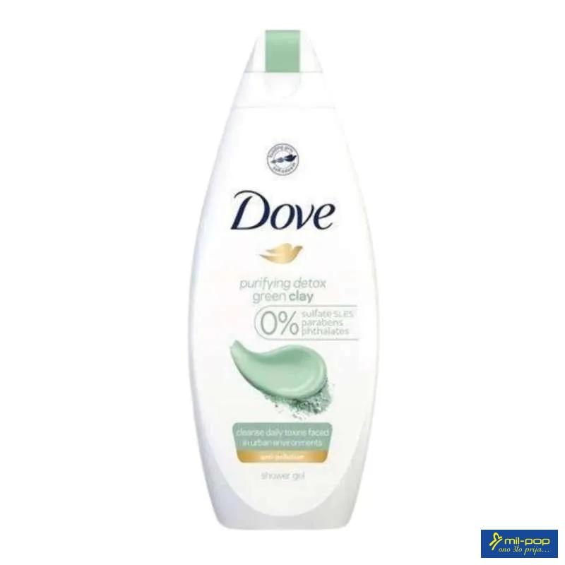 DOVE SHOWER GEL GREEN CLAY 250ML