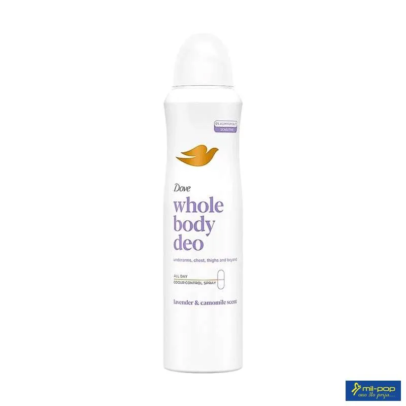 DOVE WOMEN DEODORANT LAVANDER & CAMOMILE 150ML 