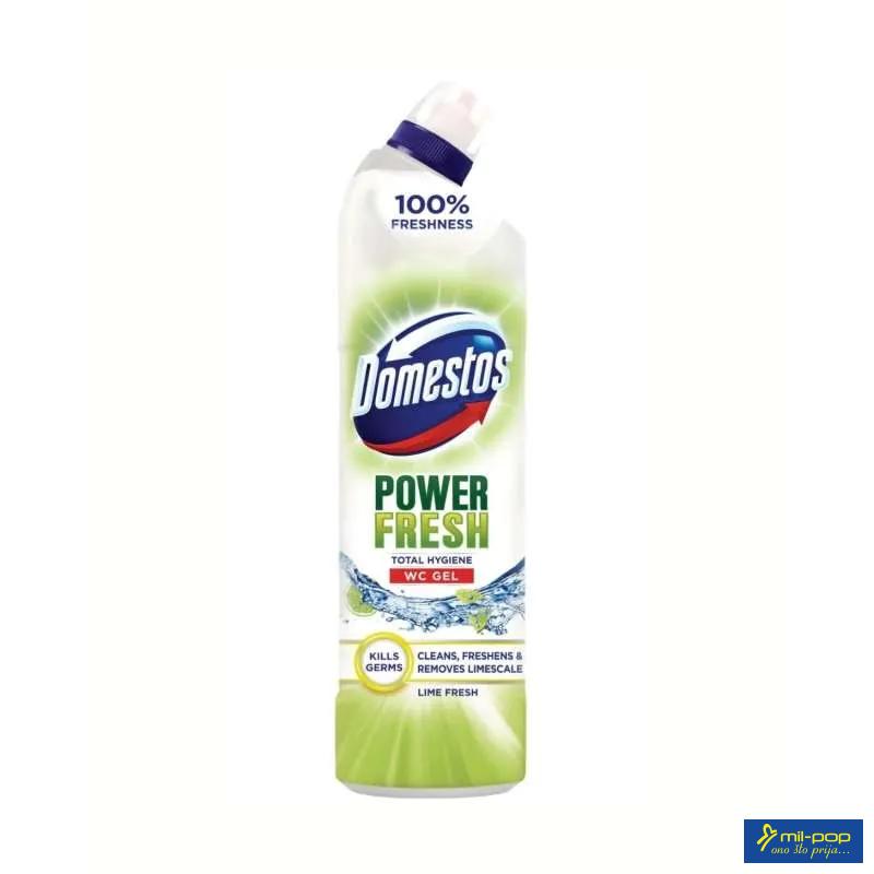 DOMESTOS WC GEL TOTAL LIME 700ML - GEL ZA WC ŠOLJU 
