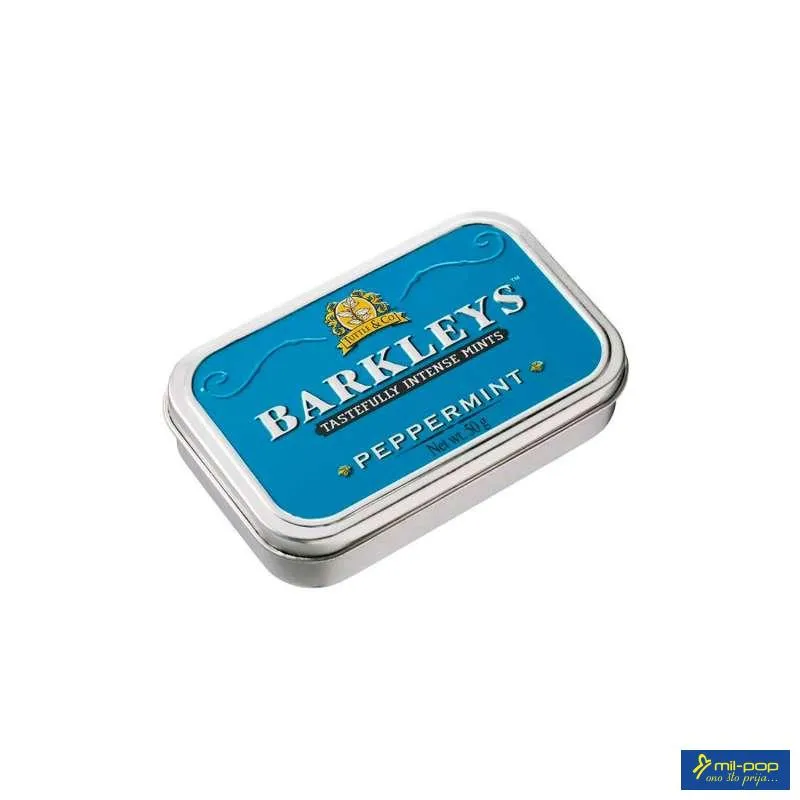 BOMBONI BARKLEYS PEPERMINT 50GR