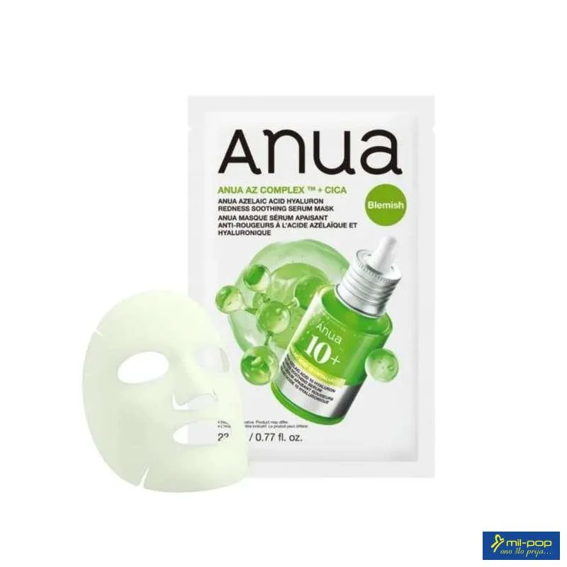 ANUA AZELAIC ACID HYALURON SERUM MASK 23ML 