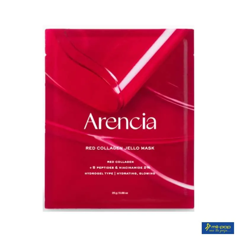 ARENCIA RED COLLAGEN JELLO MASK 25G 