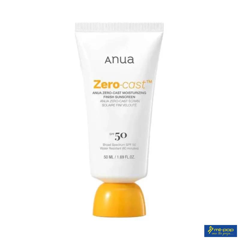 ANUA ZERO-CAST MOISTURIZING FINISH SUNSCREEN 50ML 