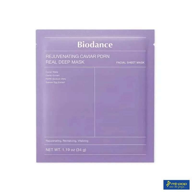 BIODANCE REJENATING CAVIAR PDRN REAL DEEP MASK 