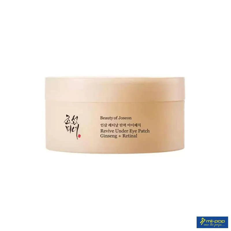 BOJ REVIVE UNDER EYE PATCH GINSENG + RETINAL 60PATCHES 