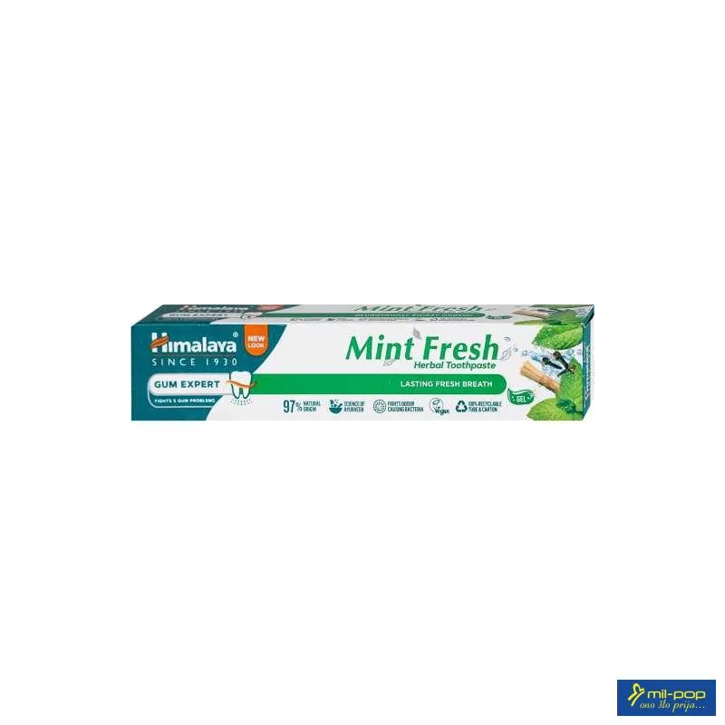 HIMALAYA PASTA ZA ZUBE MINT FRESH 75ML - PASTA ZA SVJEŽ DAH I ZDRAVE DESNI 