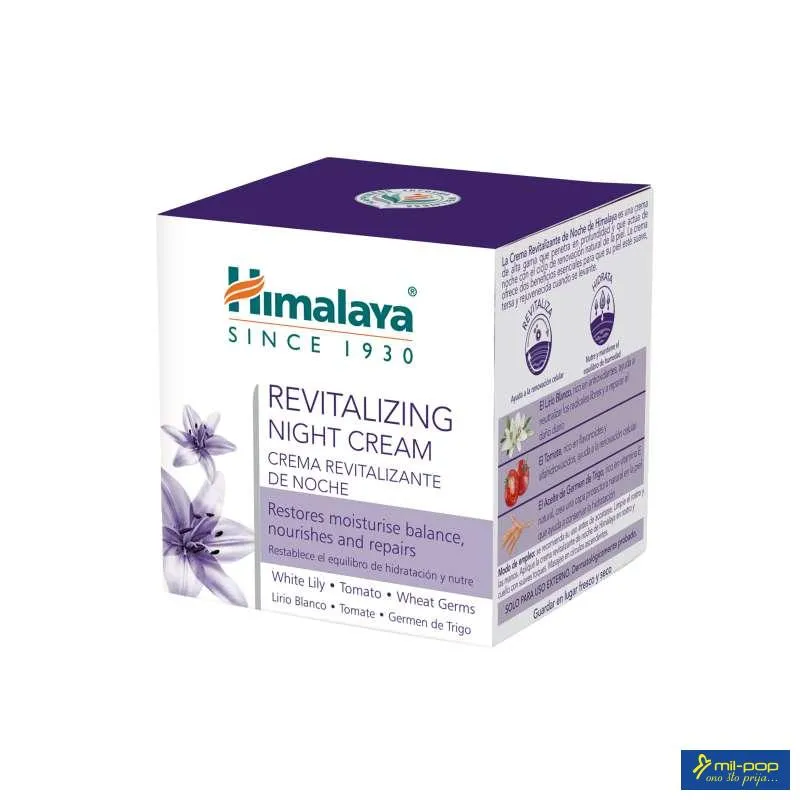 HIMALAYA REVITALIZING NIGHT CREAM 50ML - REVITALIZIRAJUCA NOĆNA KREMA 