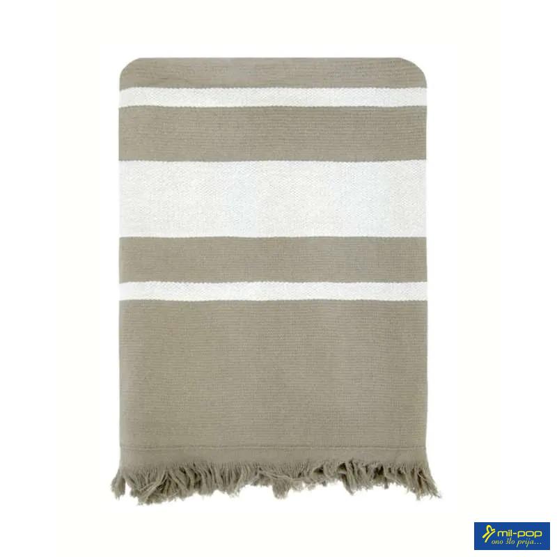LA PLAGE PEŠKIR ZA PLAŽU CARAIBES TAUPE 90X170 