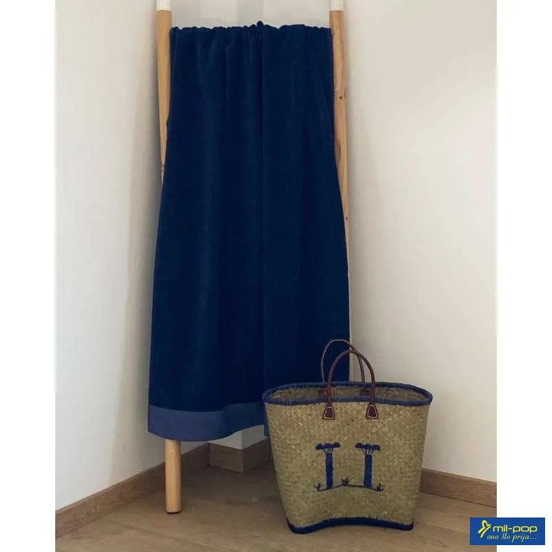 LA PLAGE PEŠKIR ZA PLAŽU SHADY NAVY 90X160