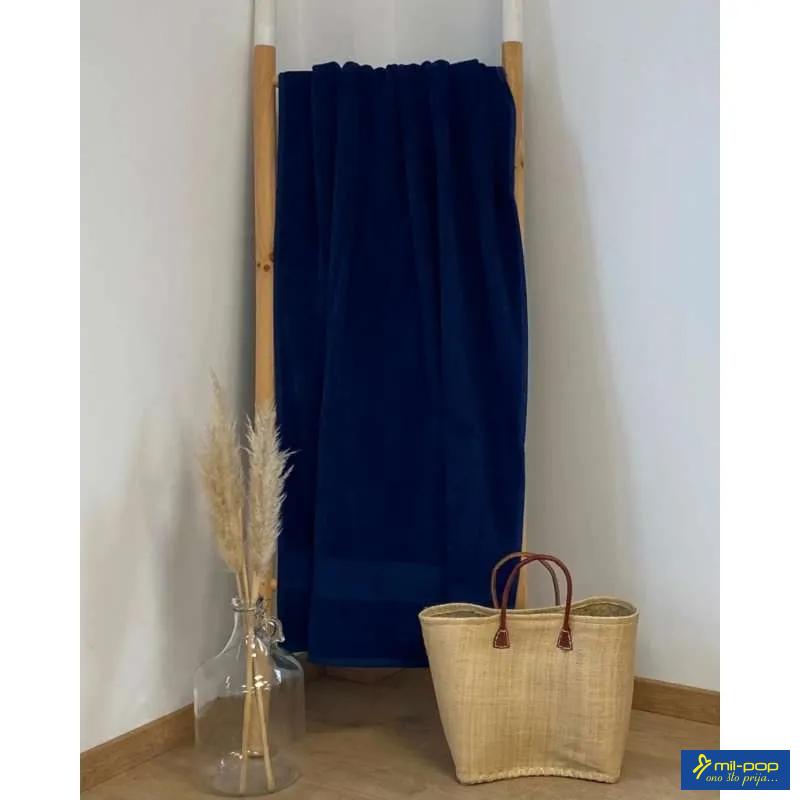 LA PLAGE PEŠKIR ZA PLAŽU CLASSY NAVY 90X180