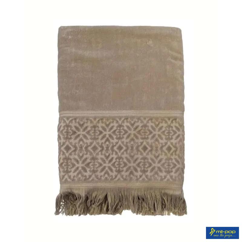 LA PLAGE PEŠKIR ZA PLAŽU ROMANCE TAUPE 90X170 