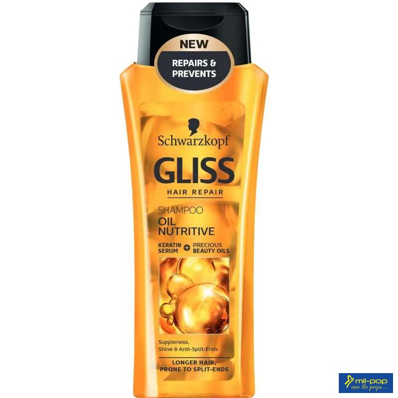 GLISS SAMPON PON OIL NUTRITIVE 250ML