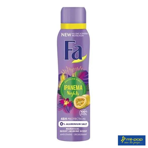 FA DEZODORANS150ML IPANEMA NIGHTS