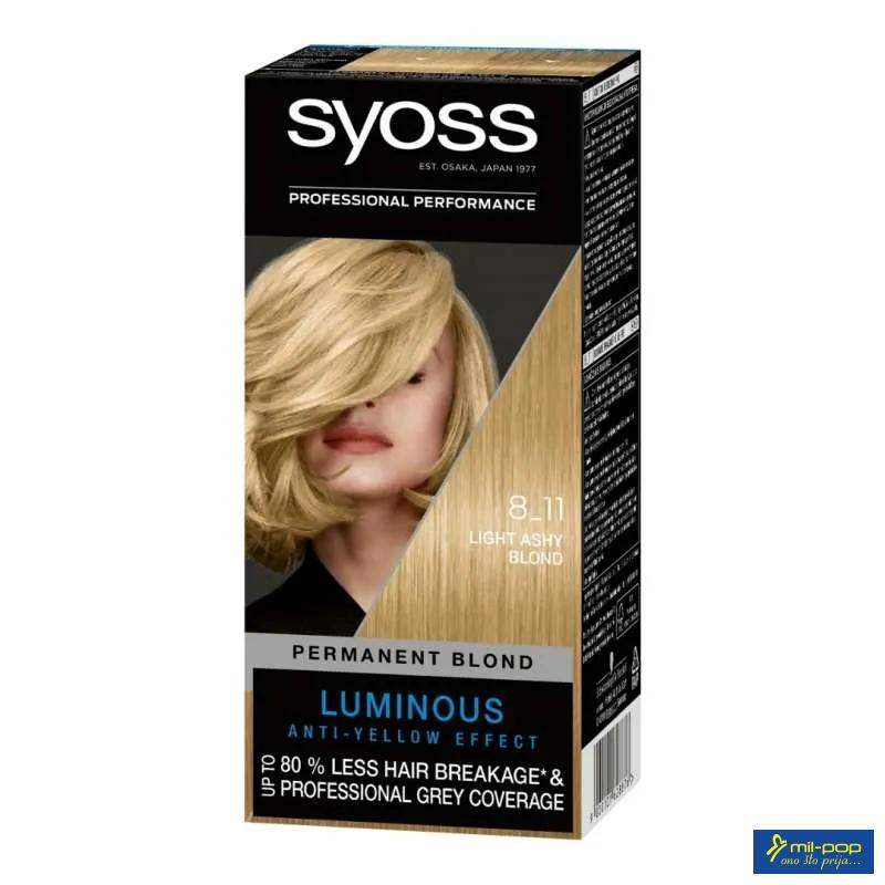 SYOSS COLOR 8-11 VERY LIGHT BLOND
