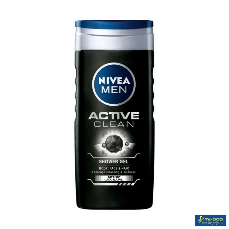 NIVEA SAMPON I KUPKA ACTIVE CLEAN ZA MUSKARCE