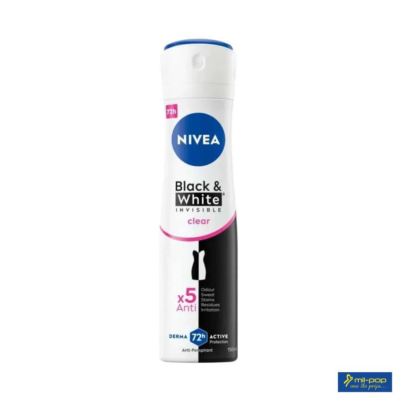 NIVEA DEZODORANS U SPREJU BLACK&WHITE CLEAR