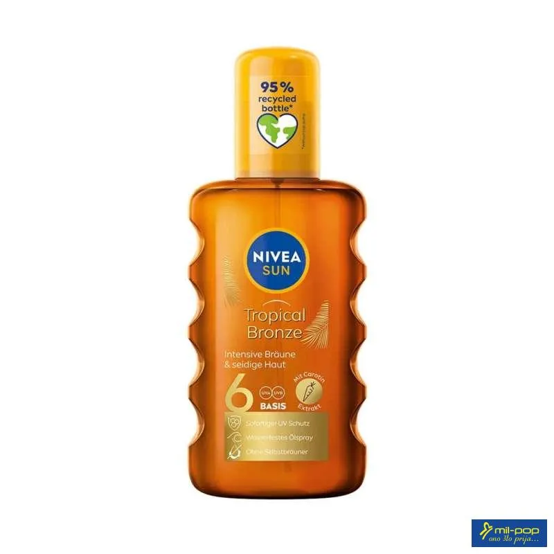 NIVEA SUN ULJE ZA SUNCANJE U SPREJU SPF 6 200 ML