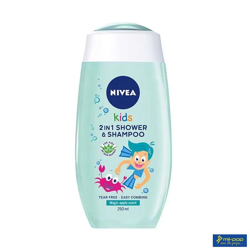 NIVEA 2U1 GEL ZA TUSIRANJE ZA DECAKE 250ML