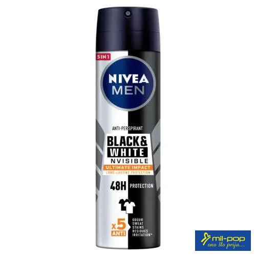 NIVEA Dezodorans black & white ultimate impact dezodorans u spreju 